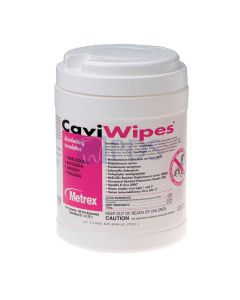 Caviwipes Disinfecting Towelettes, 160 Wipes 12 canisters/cs Kerr Total Care 13-1100 - EA