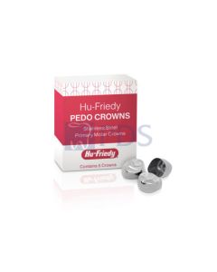 Stainless Steel Pedo Crowns, Lower Right Primary Second Molar, #2 Refill Hu-Friedy SSC-LRE2