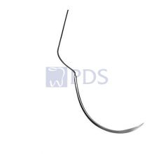 4-0 Perma Sharp® Chromic Gut Suture 18, C3 Needle 13 MM, 3/8 Circle Premium Reverse Cut Hu-Friedy PSN1654C