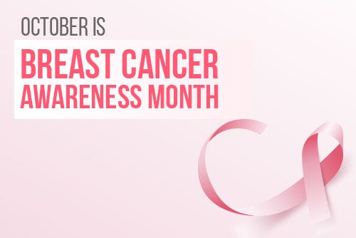 We Support Breast Cancer Awareness Month! Think Pink!