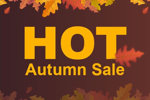 Hot Autumn Sale: Save More on Dental Supplies and Dental Equipment